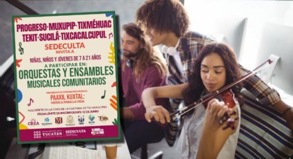¿Tu hijo sueña con tocar música? Yucatán abre cursos GRATIS con préstamo de instrumentos | DETALLES