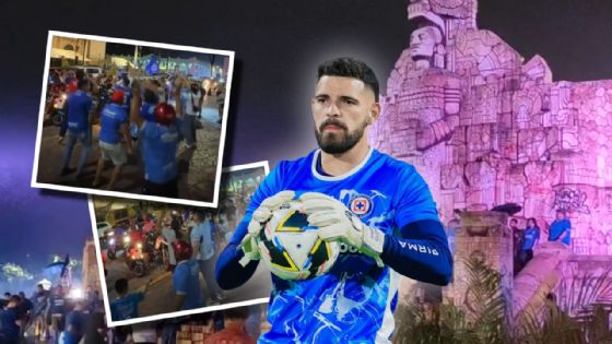 ¡Ni la lluvia los detuvo! Así vivió Mérida la victoria del Cruz Azul y las imágenes ya son virales