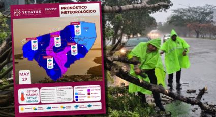 Temporada de lluvias 2026: ¿cuáles son los municipios de Yucatán con más riesgos?