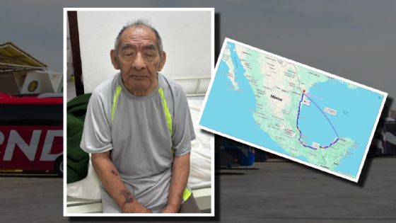 Don Gustavo de 70 años viajó desde Yucatán hasta Tamaulipas y nadie lo recibió: el DIF ya pide apoyo