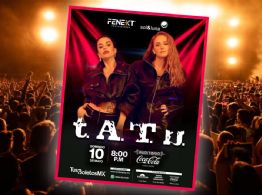 t.A.Tu. en MÉRIDA: todo lo que tienes que saber del concierto del ICÓNICO dueto ruso