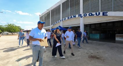 Mejoras urbanas: impulsan colaboración de estudiantes en intervención a mercado de San Roque