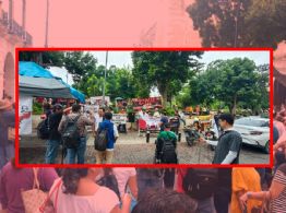 CNTE en Yucatán se suman a las manifestaciones: maestros instalan plantón indefinido en Mérida