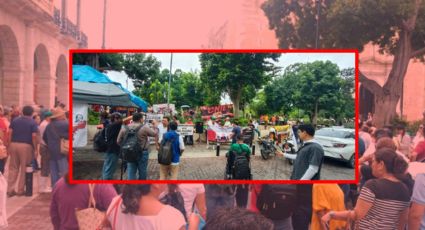 CNTE en Yucatán se suman a las manifestaciones: maestros instalan plantón indefinido en Mérida