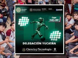 Copa FutBotMX 2026: jóvenes yucatecos clasifican a la gran final de robótica en México