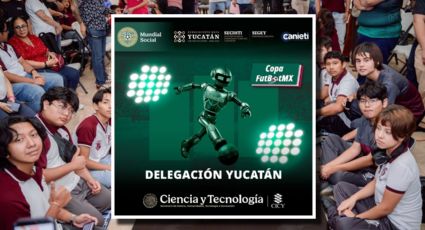 Copa FutBotMX 2026: jóvenes yucatecos clasifican a la gran final de robótica en México