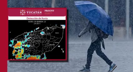 ¿A que hora lloverá en Yucatán este martes 2 de junio? Pronóstico climático para la tarde noche