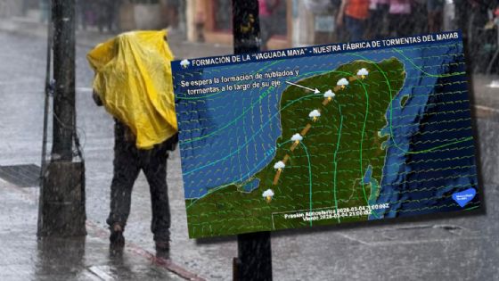 Llega la "Vaguada Maya" a Yucatán: ¿Qué es este fenómeno y cómo protegerte?