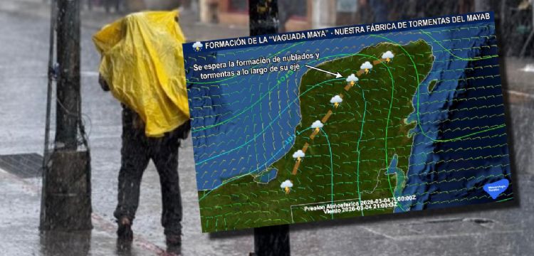 Llega la "Vaguada Maya" a Yucatán: ¿Qué es este fenómeno y cómo protegerte?