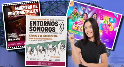 ¿Qué hacer el fin de semana en Yucatán? Planes del 5 al 7 de junio en Mérida