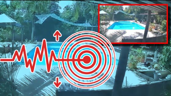 VIDEO VIRAL | Cámara capta el momento exacto del sismo de 4.2 que sacudió a Ticul, Yucatán